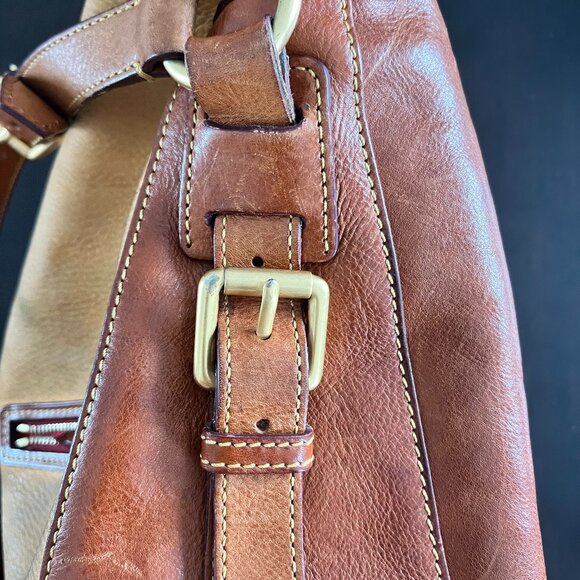 Vintage Dooney and Burke Leather Satchel - Picture 4 of 11